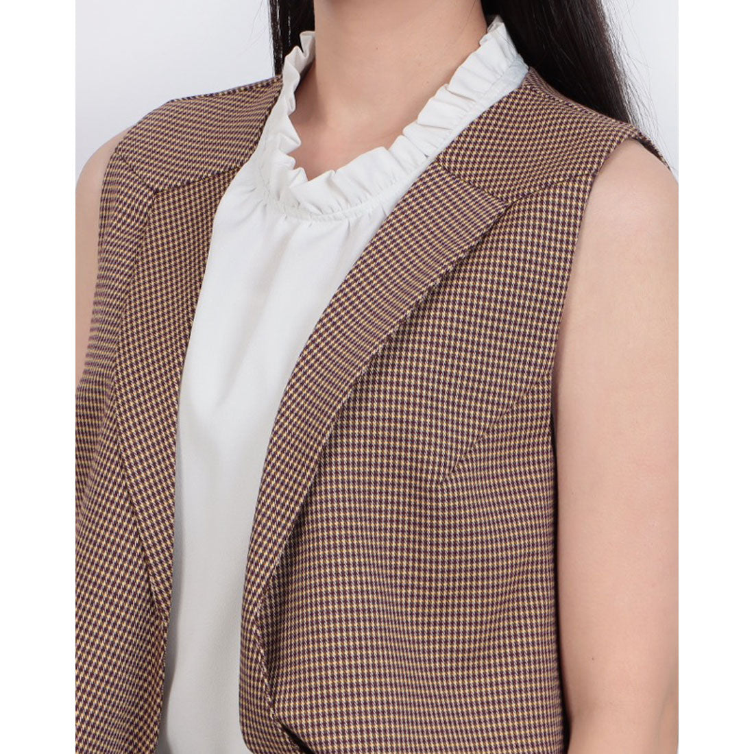 レディメイド LADYMADE ベルトデザインショートベスト （ミックス1） ミックス1