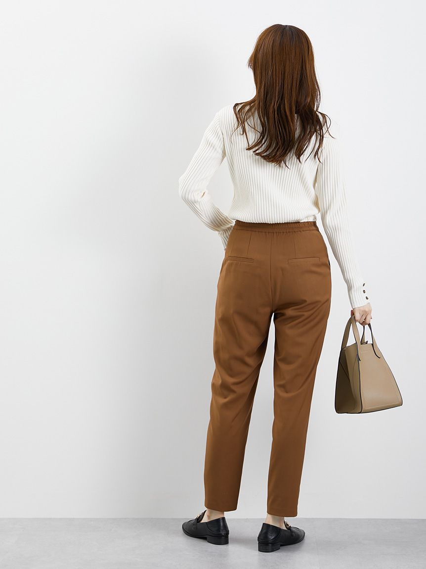 レディメイド LADYMADE アシメフロントPT （ベージュ） ベージュ