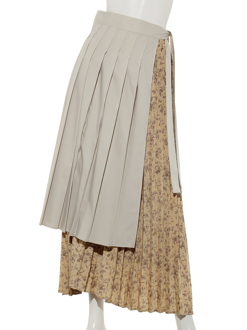 レディメイド LADYMADE タックプリーツエプロンSK （イエロー） イエロー