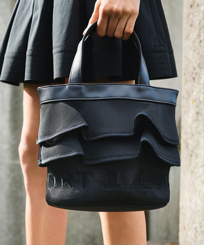 LANVIN SPORT Tiered Mesh Cart Bag