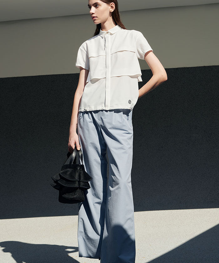 LANVIN SPORT Tiered Mesh Cart Bag