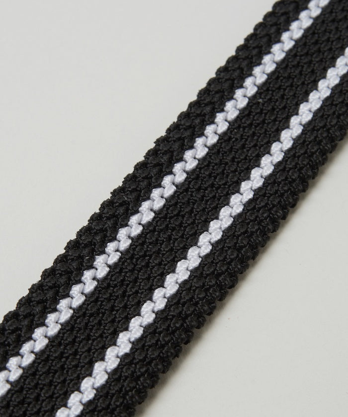 LANVIN SPORT Rubber Mesh Belt