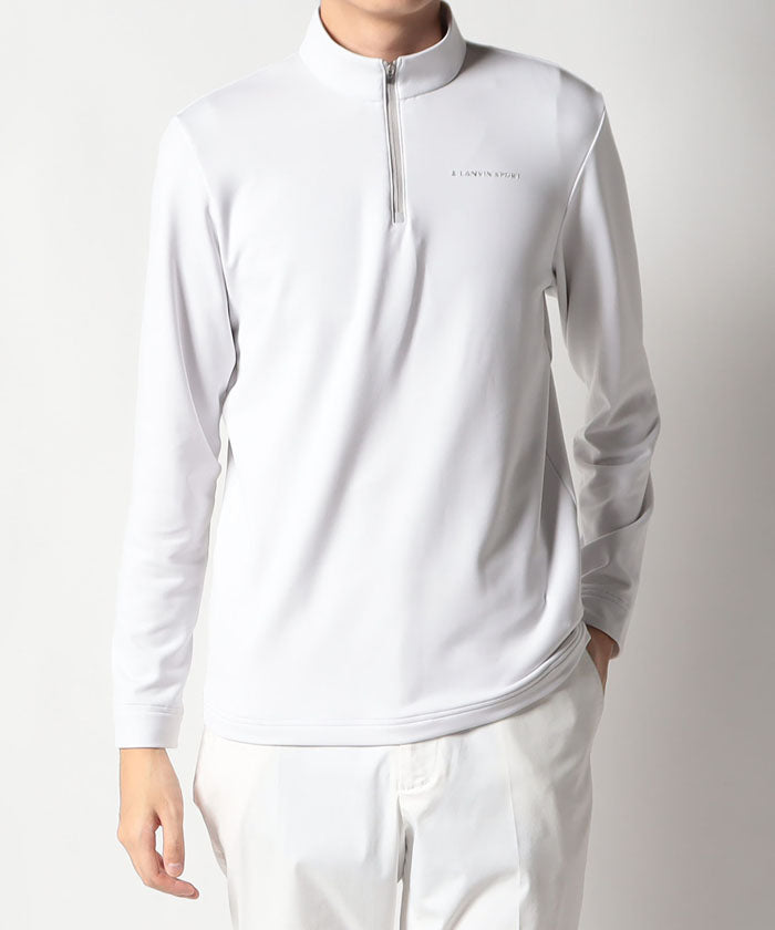 LANVIN SPORT Half-Zip Long Sleeve Shirt [Outlet]