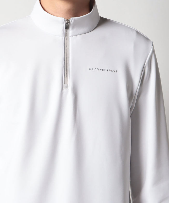 LANVIN SPORT Half-Zip Long Sleeve Shirt [Outlet]