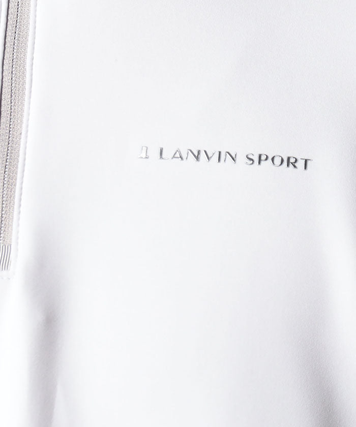 LANVIN SPORT Half-Zip Long Sleeve Shirt [Outlet]