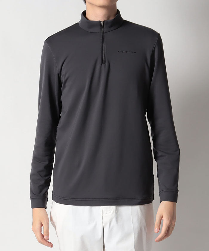 LANVIN SPORT Half-Zip Long Sleeve Shirt [Outlet]
