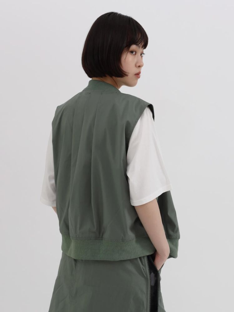 ラシュッド LASUD 裏メッシュミリタリーベスト （ブラック） ブラック