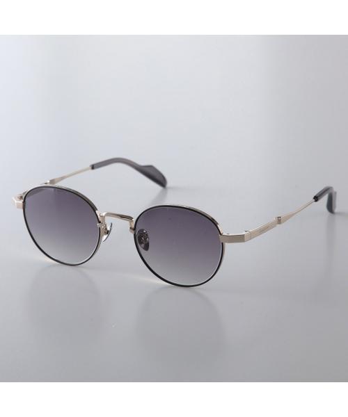 Yohji Yamamoto サングラス 19-0090-1 ボストン型 （ゴールド×グレー） ゴールド×グレー