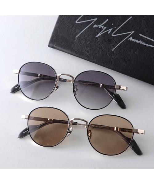Yohji Yamamoto サングラス 19-0090-1 ボストン型 （ゴールド×グレー） ゴールド×グレー