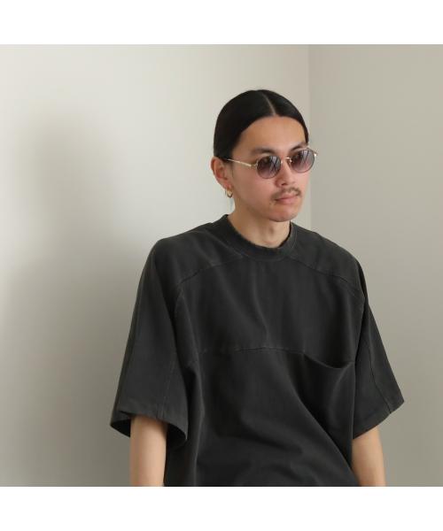 Yohji Yamamoto サングラス 19-0090-1 ボストン型 （ゴールド×グレー） ゴールド×グレー