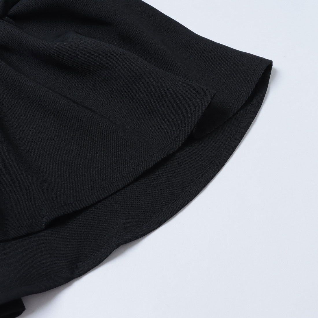 ラテラテ lattelatte クロップド ギャザーBL （ブラック） ブラック