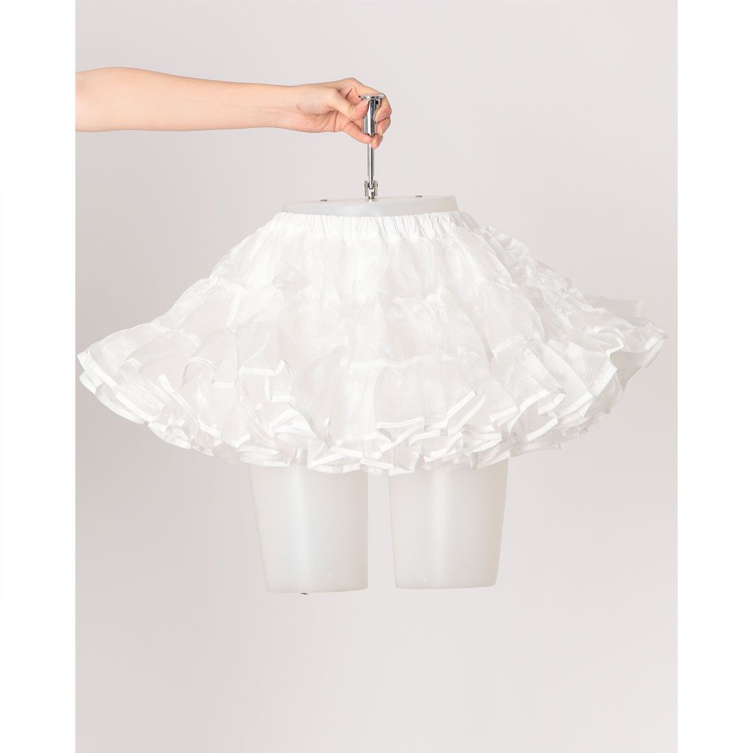 ラテト latteto めいどりーみんコラボ 黄金比率パニエ Golden Ratio Pannier （ホワイト） ホワイト