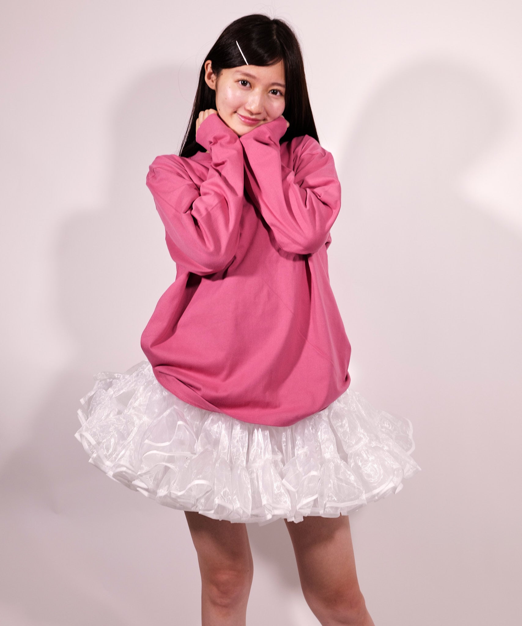 ラテト latteto めいどりーみんコラボ 黄金比率パニエ Golden Ratio Pannier （ホワイト） ホワイト