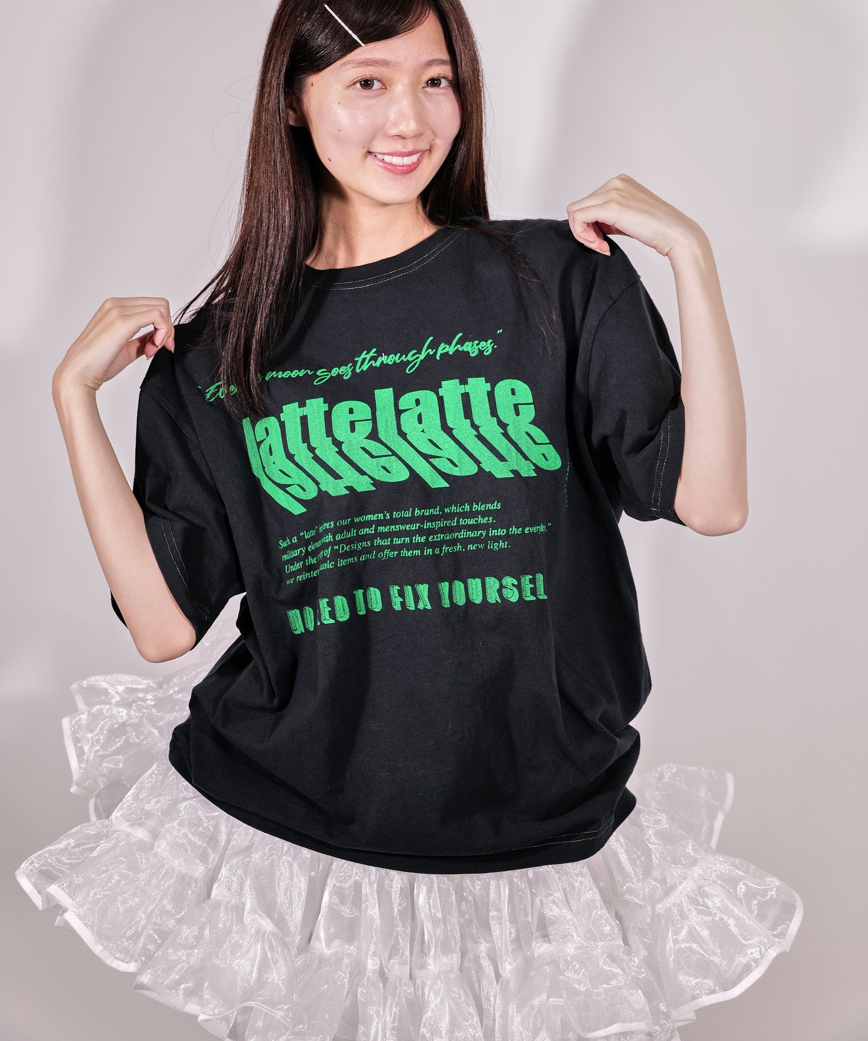 ラテト latteto めいどりーみんコラボ 黄金比率パニエ Golden Ratio Pannier （ホワイト） ホワイト