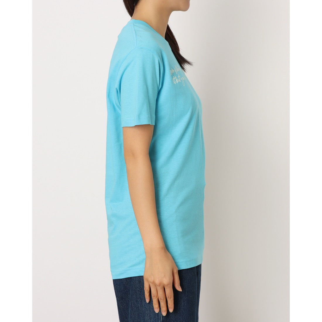 ラテト latteto グラフィックT-shirt （ブルー） ブルー