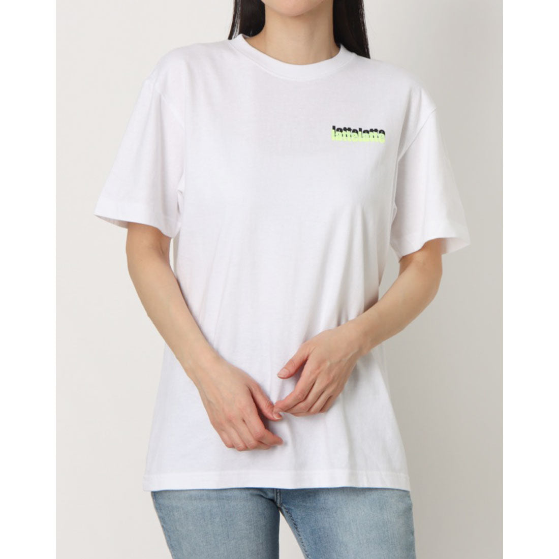 ラテト latteto ロゴT-shirt （ホワイト） ホワイト