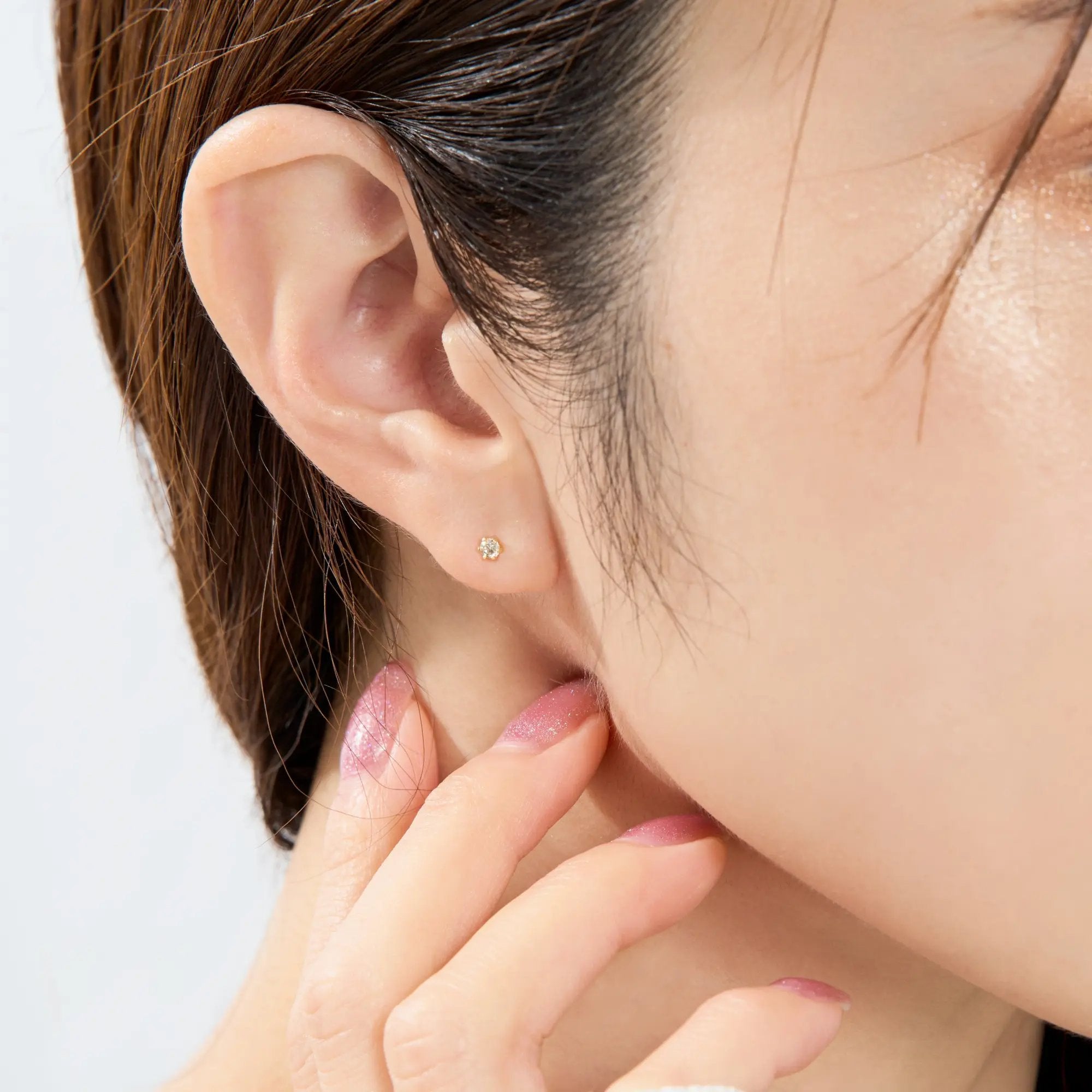 エルアンドコー L&Co. K18ダイヤモンドピアス 計0.10ct （イエローゴールド） イエローゴールド