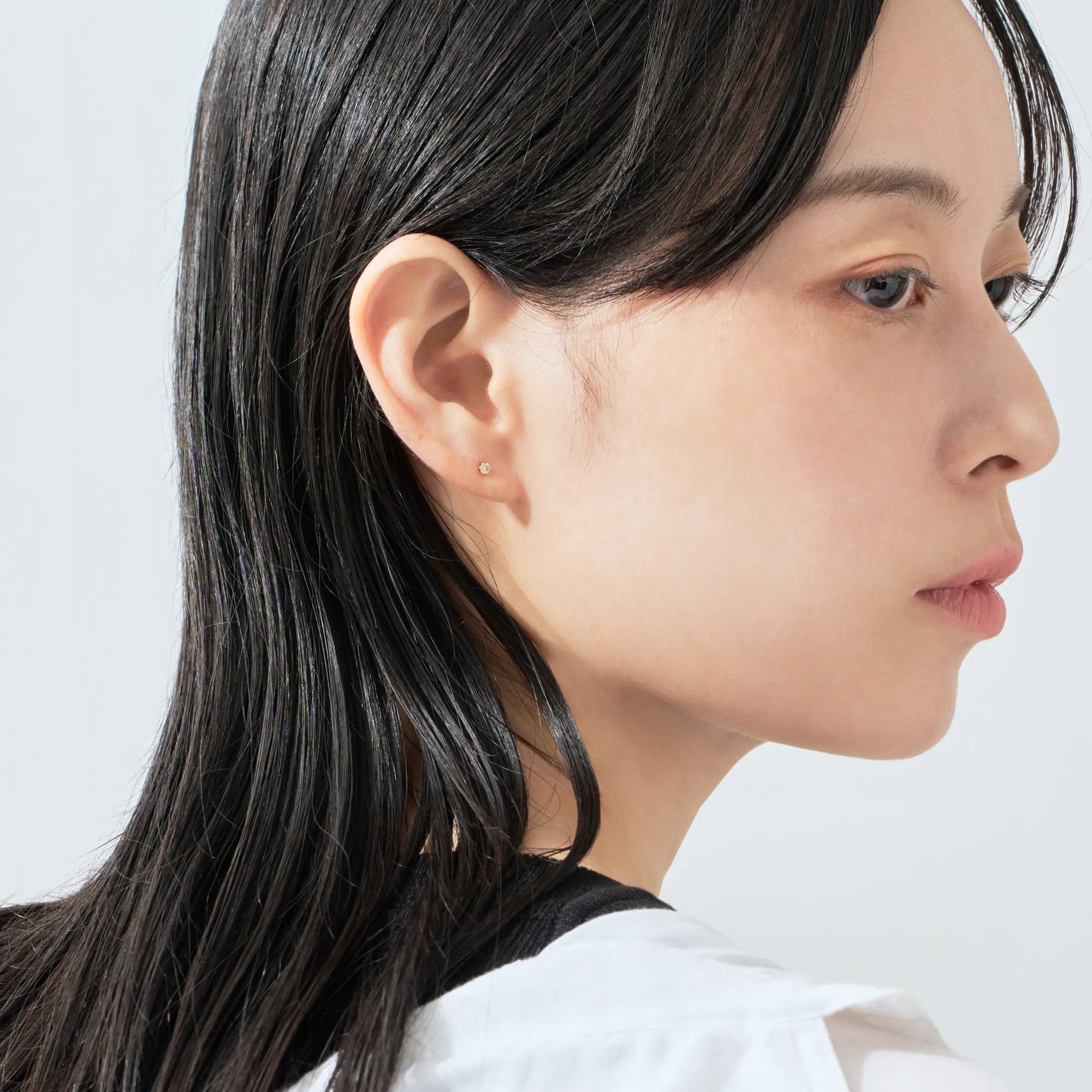 エルアンドコー L&Co. K18ダイヤモンドピアス 計0.10ct （イエローゴールド） イエローゴールド