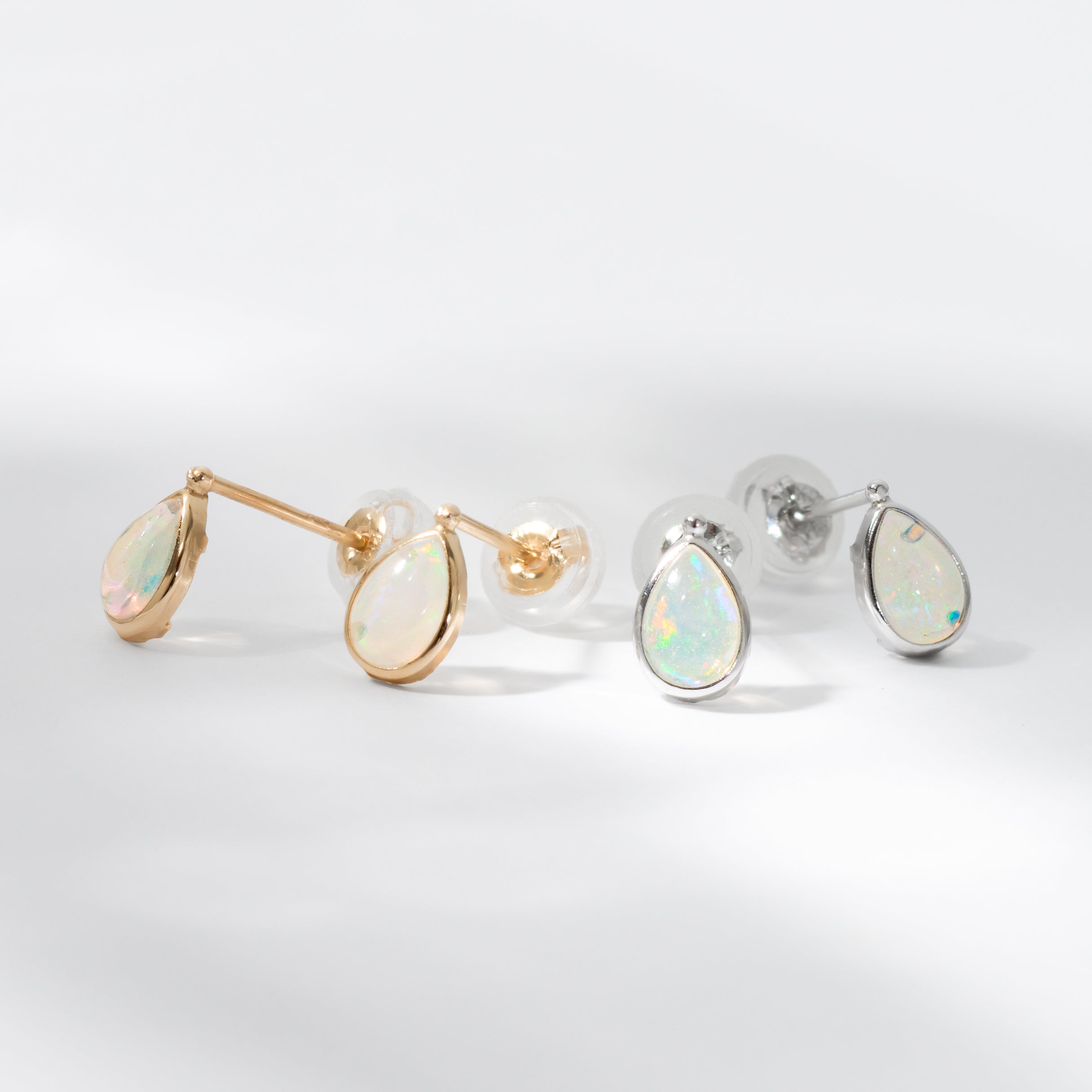 エルアンドコー L&Co. K10オパールピアス イエローゴールド （イエローゴールド） イエローゴールド