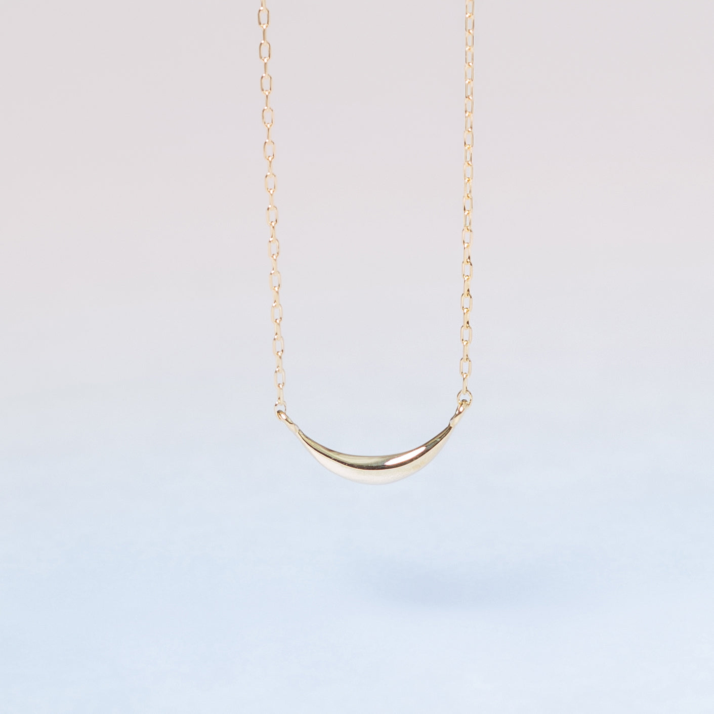 エルアンドコー L&Co. K10アークネックレス （イエローゴールド） イエローゴールド