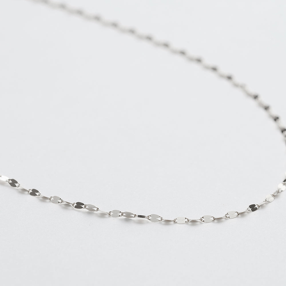 エルアンドコー L&Co. PT850チェーンネックレス （シルバー） シルバー