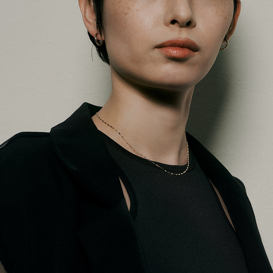 エルアンドコー L&Co. K10チェーンネックレス （イエローゴールド） イエローゴールド