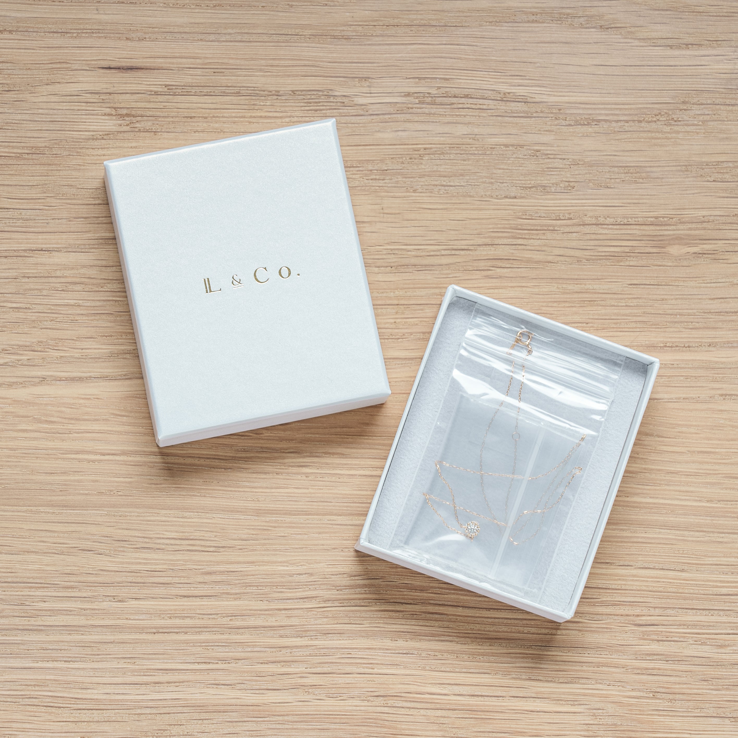 エルアンドコー L&Co. K10チェーンネックレス （イエローゴールド） イエローゴールド