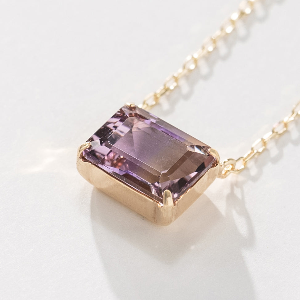 エルアンドコー L&Co. K10アメトリンネックレス （イエローゴールド） イエローゴールド
