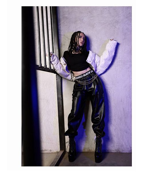 ボムシェル bombshell 半袖カットソー カットソー ニット Tシャツ オフショル サイドカット へそ出し お腹出し プチプラ 長袖 ストリートファッション Bbomb