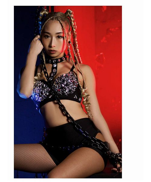 ボムシェル bombshell インナーパンツ・ショートパンツ レギンス ヒョウ柄 インポート 韓国 ジムスパッツ ヨガウェア バックル 個性派 ダンス衣装 コスチューム bombshell