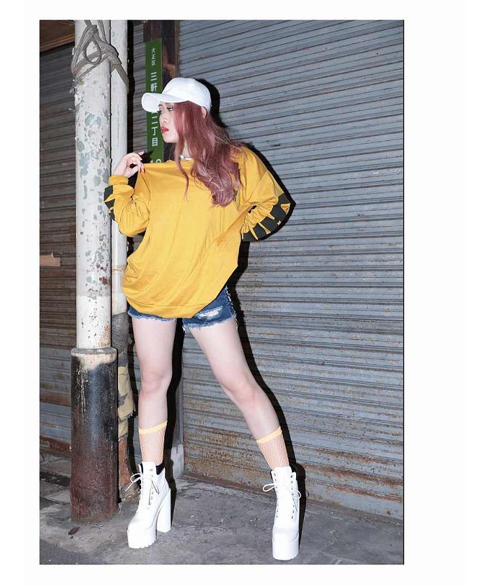 Bombshell hoodie/trainer big silhouette oversized logo hoodie trainer long sleeve cheap street sporty Bbomb
