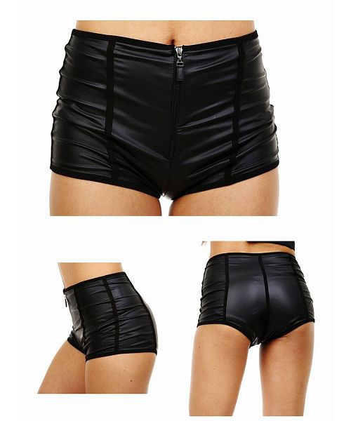 Bombshell inner pants, shorts, high-waist shorts, dance costume, batima, zip, stretch hot pants, outfit, stretch bombshell