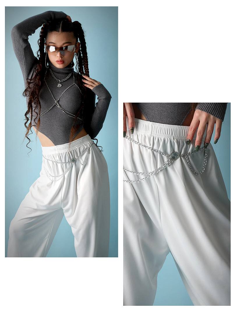 bombshell Sweat Sweatpants Dance Pants Baggy Pants HIPHOP Dance Practice Wear Lesson Wear Color Pants Costume Lightweight bombshell