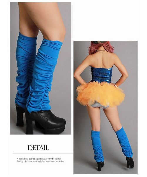 ボムシェル bombshell グッズ レッグウォーマー ダンス 衣装 カラフル ウォーマー キッズダンス キッズ衣装 発表会 ブーツカバー レディース bombshell