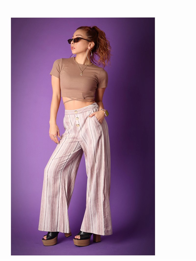 ボムシェル bombshell 半袖カットソー ショート 韓国 ヘソ出し 半袖 ワンカラー バックリボン ネオンカラー Tシャツ ラウンドネック ウエストクロス Bbomb