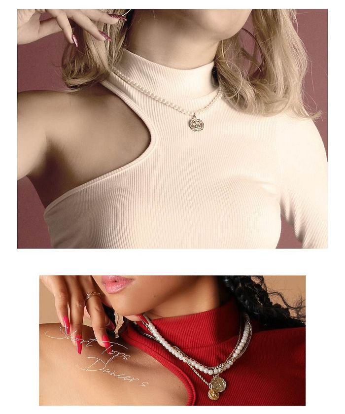 Bombshell long sleeve cut-and-sew crop top with cutouts, imported dancer sexy top, rib knit mini Bbomb