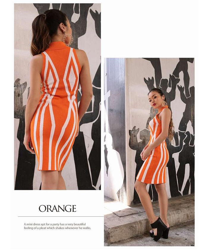 Bombshell dress retro mini dress sleeveless polo shirt style with collar party flashy reggae summer Bbomb