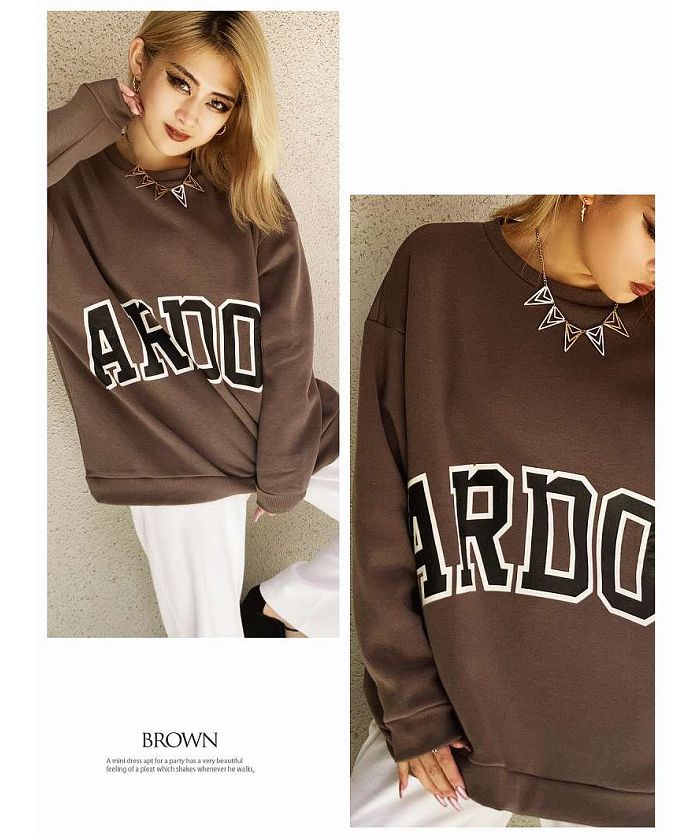 ボムシェル bombshell パーカー・トレーナー 裏起毛 オーバーサイズ トレーナー ロゴ スポーティ 長袖トップス B系 ストリート系 ヒップホップ ビッグサイズ Bbomb