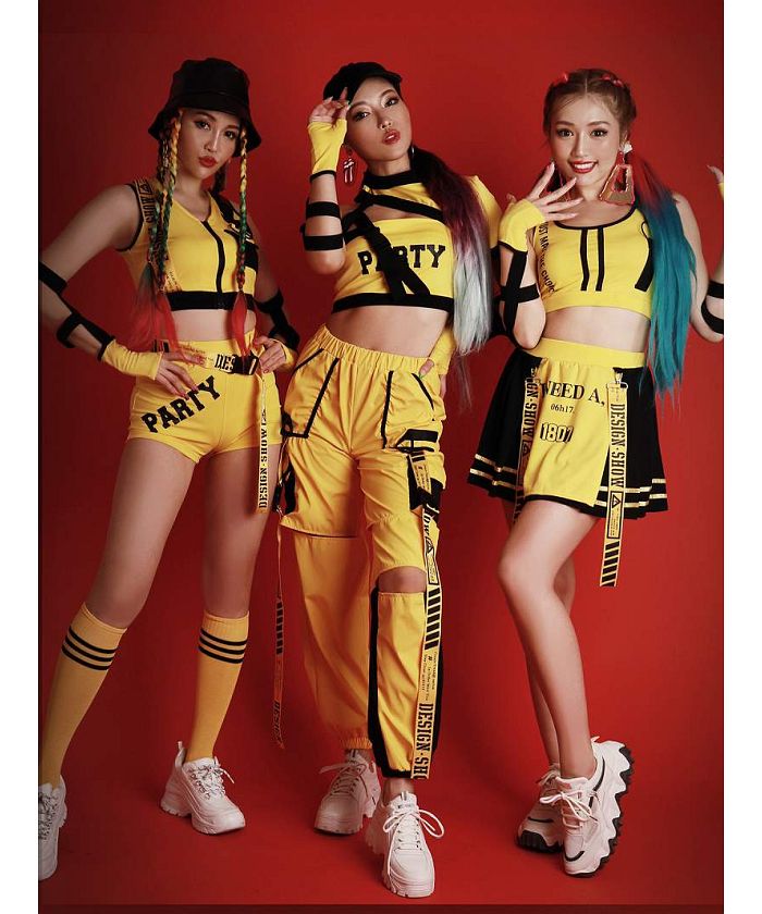 Bombshell setup setup import shorts cosplay buckle logo short sporty costume dance outfit bombshell