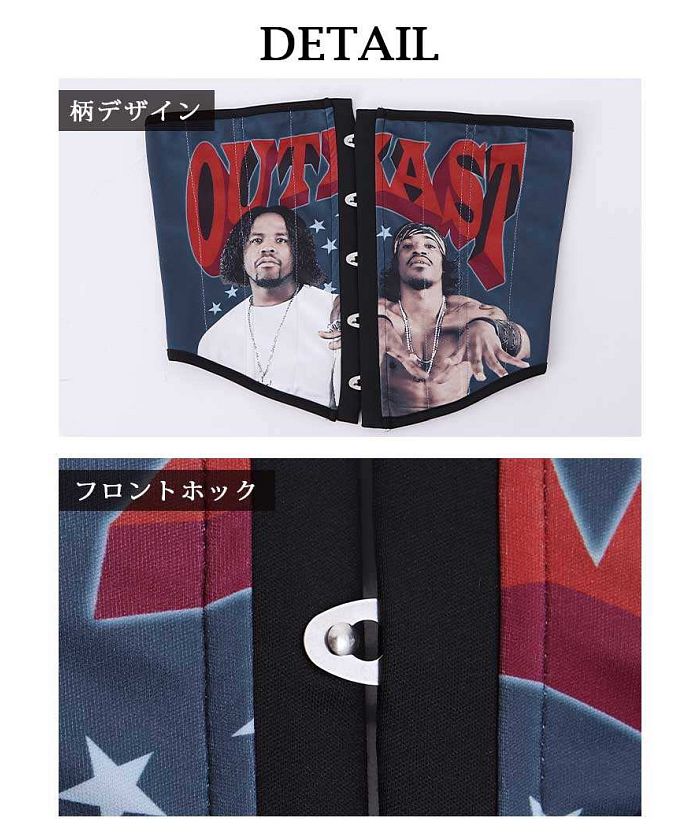 ボムシェル bombshell ブラトップ・チューブトップ・ベアトップ ロック コルセット チューブトップ 派手 セクシー ビスチェ 海外 ダンサー 個性派 インポート Bbomb