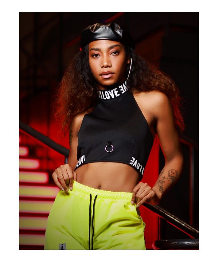 ボムシェル bombshell セットアップ 黒 セットアップ ブルマ