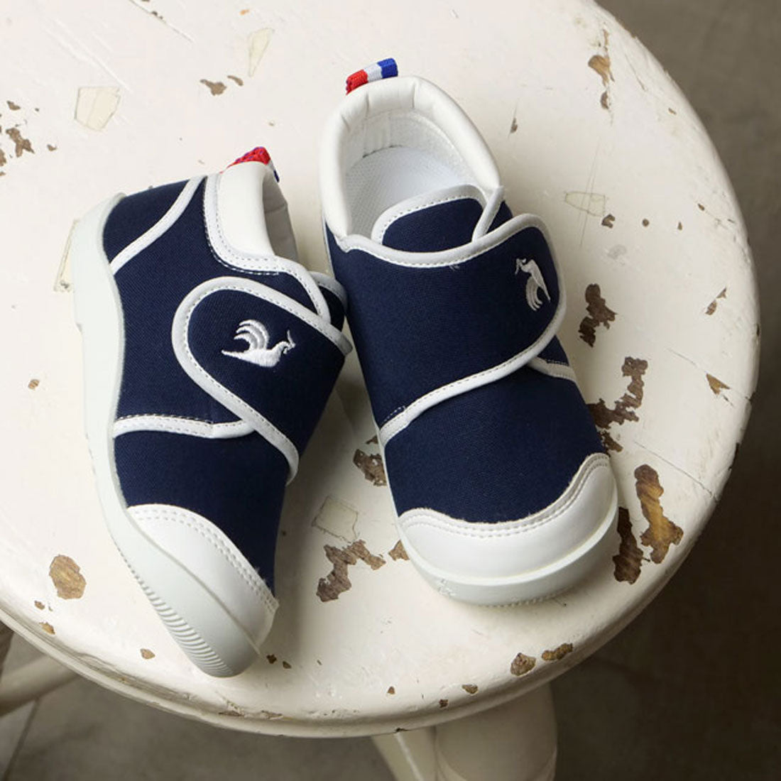 le coq sportif LCS ARLES F navy/white [QL5WJC52NW]
