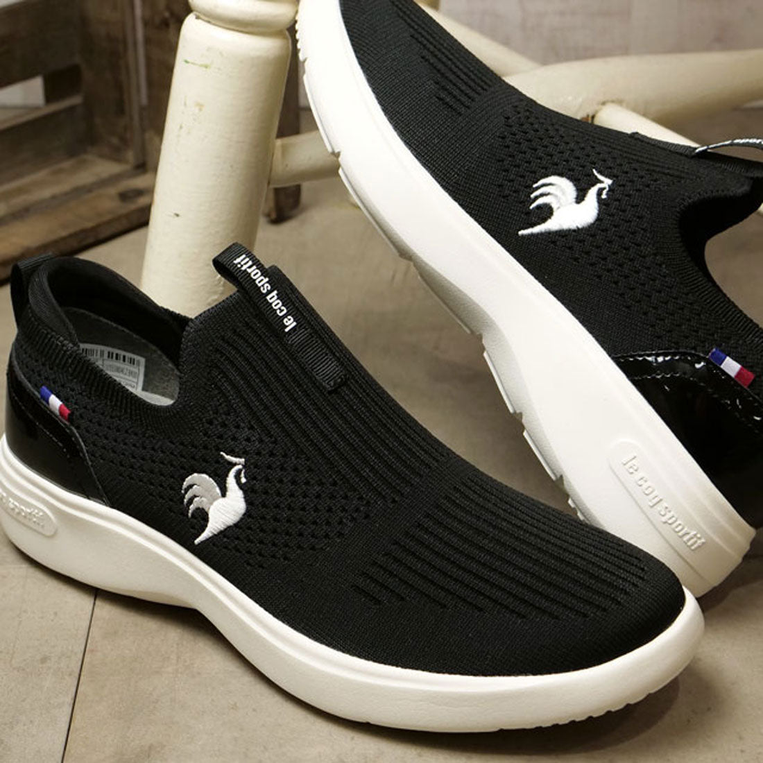 le coq sportif LA RHONE FK II BK00 black [LU5SSN04LZ]
