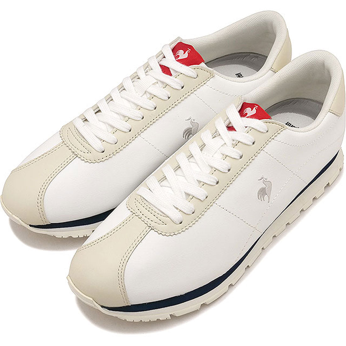 ルコックスポルティフ le coq sportif LCS MONTPELLIER GM II WHNV ホワイト/ネイビー [LU5FSN60UZ] （ホワイト/ネイビー） ホワイト/ネイビー