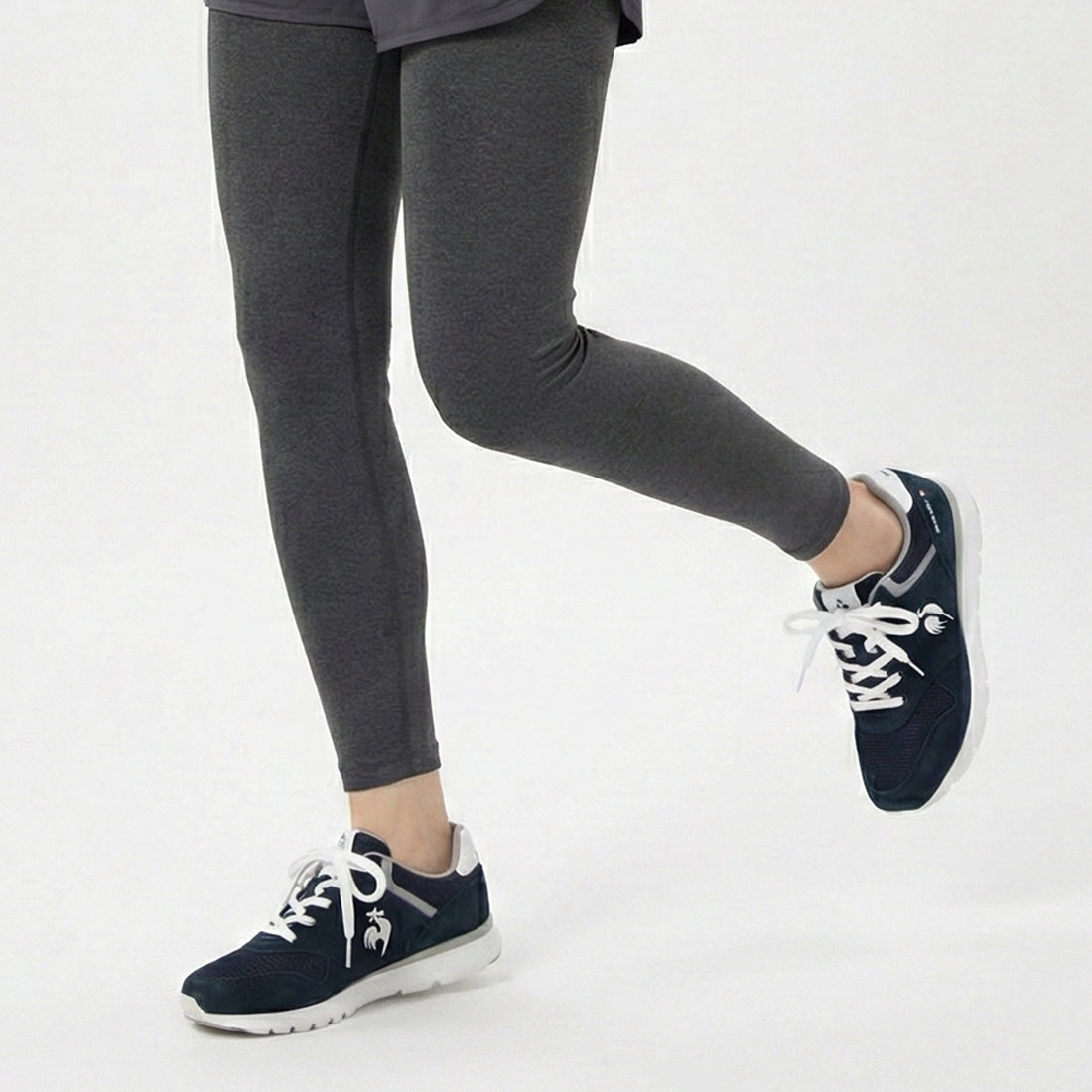 ルコックスポルティフ le coq sportif ラ セーヌ 2 ワイド スニーカー （ネイビー×ホワイト） ネイビー×ホワイト
