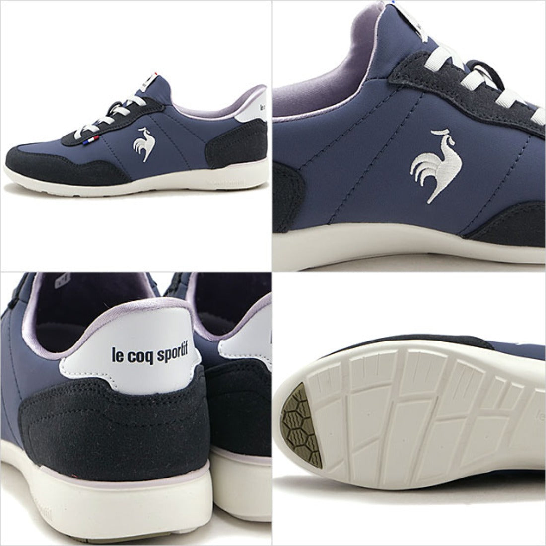 ルコックスポルティフ le coq sportif LCS SEGUR III WIDE SI NVWH ネイビー/ホワイト [LU6SSN18LZ] （ネイビー/ホワイト） ネイビー/ホワイト