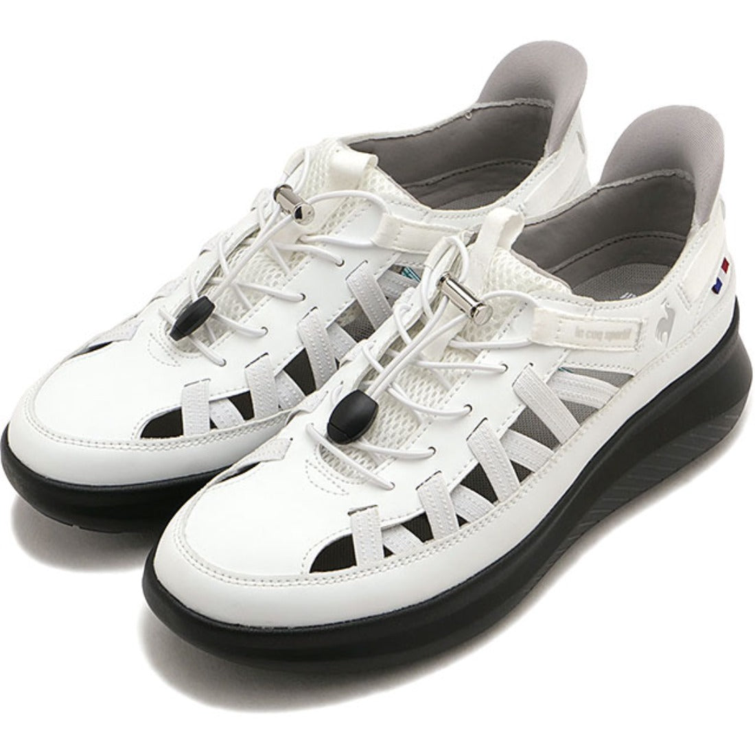 ルコックスポルティフ le coq sportif LCS MARNE SS SI WHSL ホワイト/シルバー [LU6SSN25LZ] （ホワイト/シルバー） ホワイト/シルバー