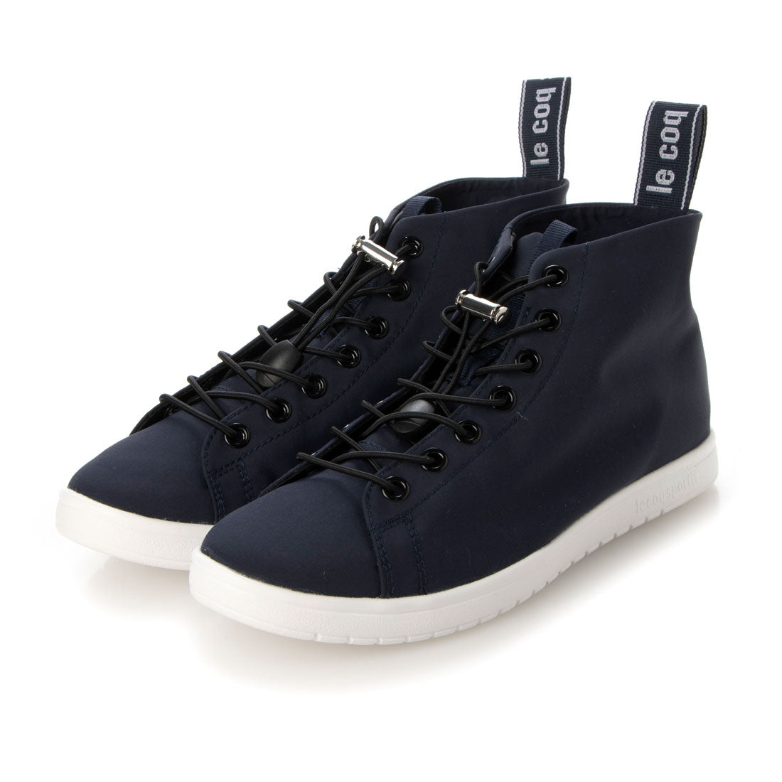 ルコックスポルティフ le coq sportif レディース レインブーツ ハイカット LA アルマ MIDⅡT+R,ネイビー