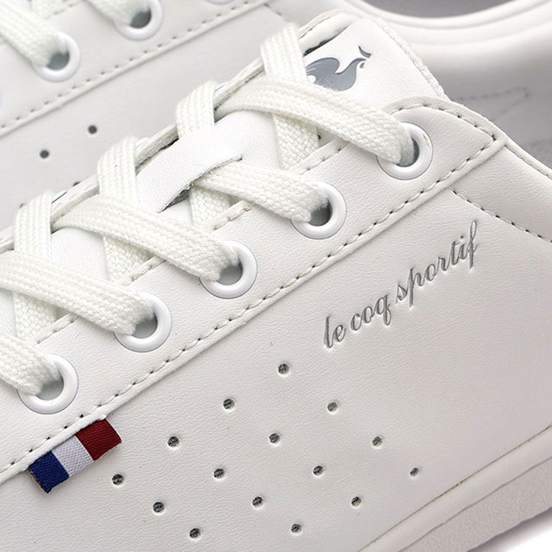 Lucox Portif le coq sportif le cortif la roland sl白色/灰色[QL1VJC02WG SS23]
