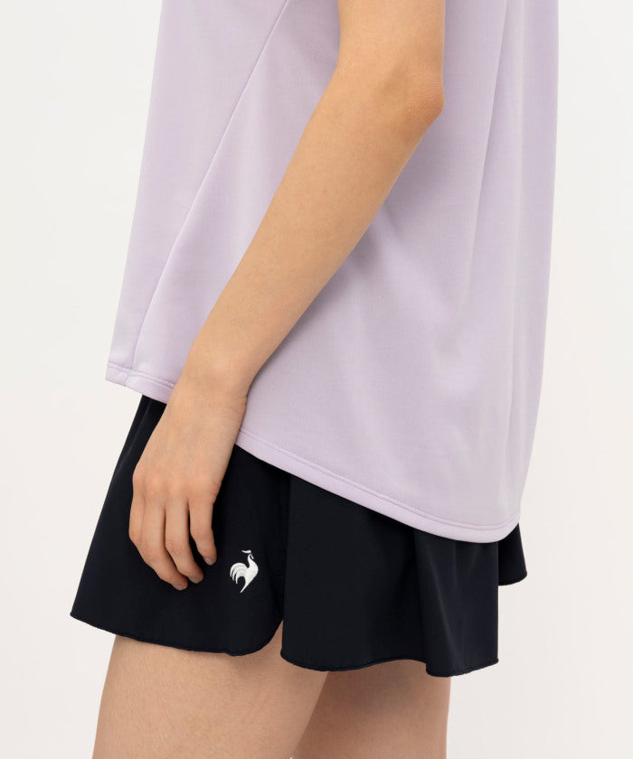 ルコックスポルティフ le coq sportif ルコックスポルティフ le coq sportif テニス テニス レディース 汗染み軽減プラクティスシャツ  QTWXJA06 （PP パープル） PP パープル